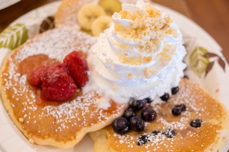 ハワイのパンケーキ